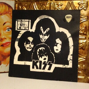 1977 Kiss Promotional Guitar Pick Met Center Bloomington Minnesota